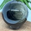 Obsidian Guld Kugle