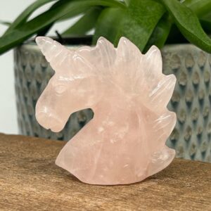 Rosenkvarts Enhjørning