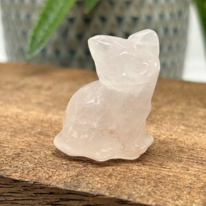 Kat Siddende Hæmatitkvarts