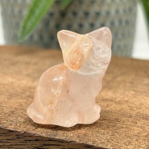 Kat Siddende Hæmatit Kvarts