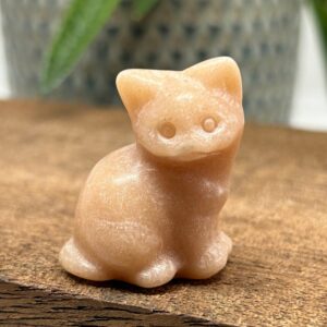 Kat Siddende Ukendt Sten