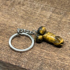 Nøglering Penis/Lingam Tigerøje