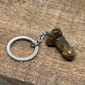 Nøglering Penis/Lingam Tigerøje