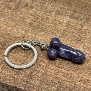 Nøglering Penis/Lingam Lepidolit
