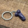 Nøglering Penis/Lingam Lepidolit