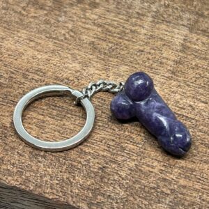 Nøglering Penis/Lingam Lepidolit