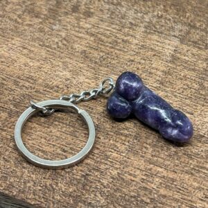Nøglering Penis/Lingam Lepidolit
