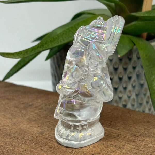 Ganesha Figur Aura Kvarts