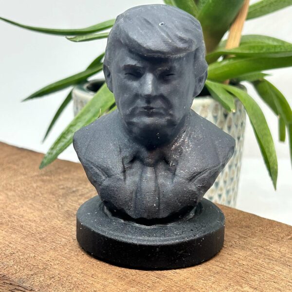 Trump Figur Buste Obsidian