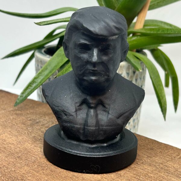 Trump Figur Buste Obsidian
