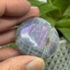 Labradorit Pink/Lilla Flash Mini Palmstone