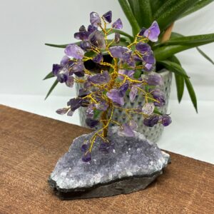 Ametyst Krystaltræ (Lavet i Krystalhulen)