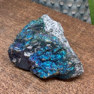 Påfuglesten Chalcopyrit Rå