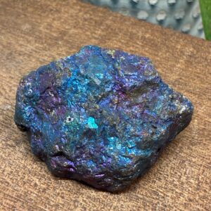 Påfuglesten Chalcopyrit Rå