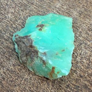 Chrysopras Rå