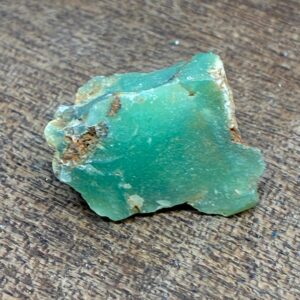 Chrysopras Rå