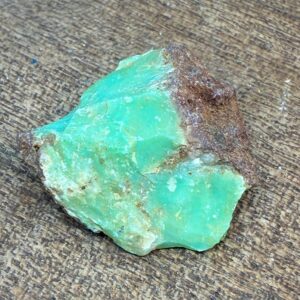Chrysopras Rå