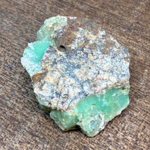 Chrysopras Rå