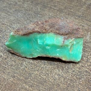 Chrysopras Rå