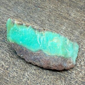 Chrysopras Rå