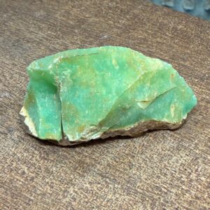 Chrysopras Rå