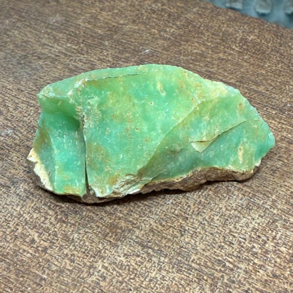 Chrysopras Rå