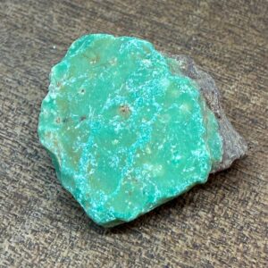 Chrysopras Rå
