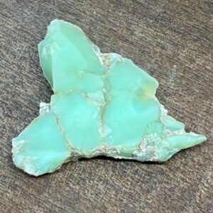 Chrysopras Rå