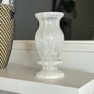 Selenit Vase STOR
