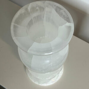 Selenit Vase STOR