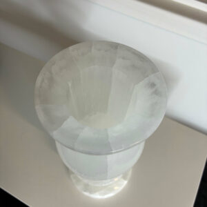 Selenit Vase STOR