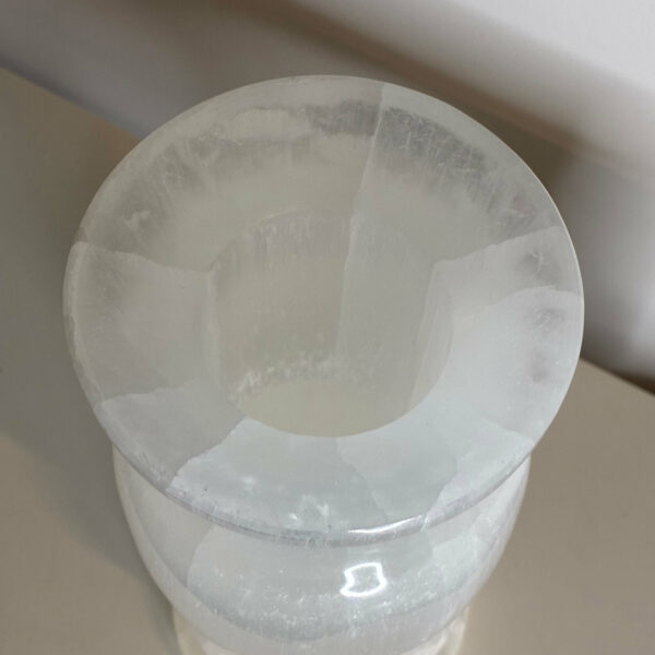 Selenit Vase STOR