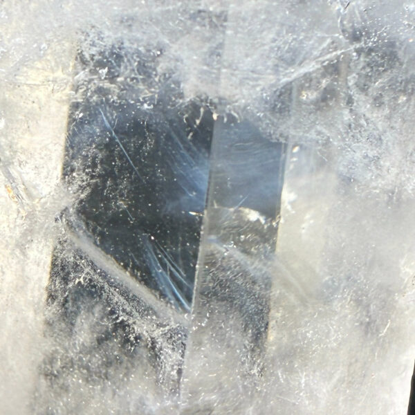 Blå Nålekvarts Blue Needle Quartz Tårn (2) - Billede 3