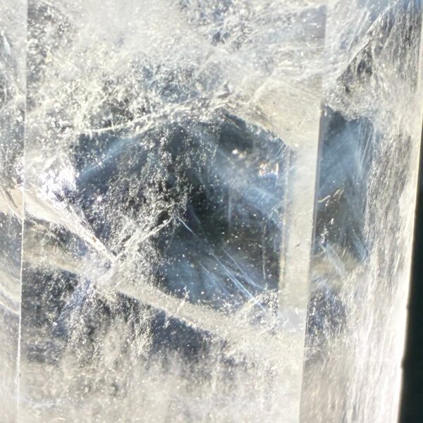 Blå Nålekvarts Blue Needle Quartz Tårn (2) - Billede 4