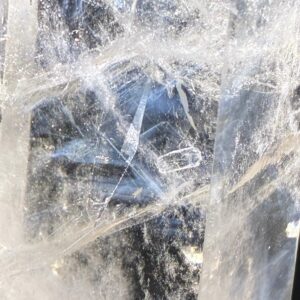 Blå Nålekvarts Tårn Blue Needle Quartz