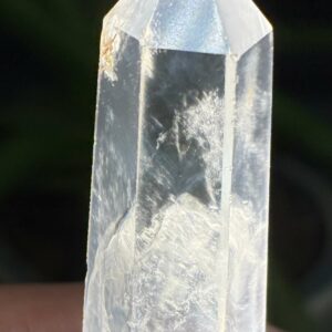 Blå Nålekvarts Tårn Blue Needle Quartz