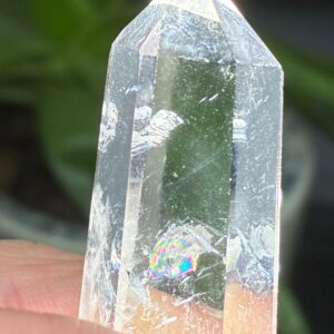 Blå Nålekvarts Tårn Blue Needle Quartz