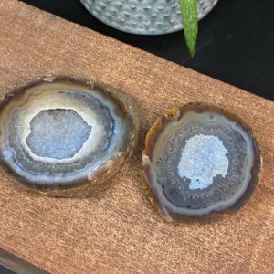 Agat Geode Par - "Smykkebox"