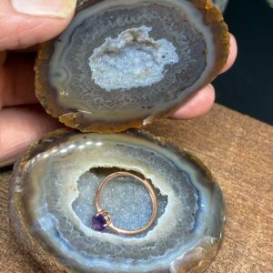 Agat Geode Par -