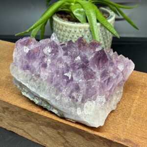 Ametyst AA Kvalitet Klynge Stor