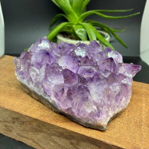Ametyst AA Kvalitet Klynge Stor
