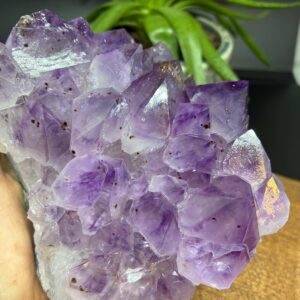 Ametyst AA Kvalitet Klynge Stor