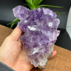 Ametyst AA Kvalitet Klynge Stor