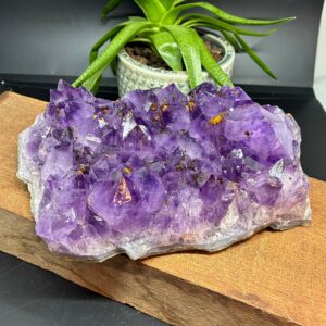 Ametyst AA Kvalitet Klynge Stor