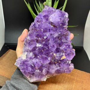 Ametyst AA Kvalitet Klynge Stor