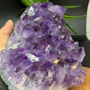 Ametyst AA Kvalitet Klynge Stor