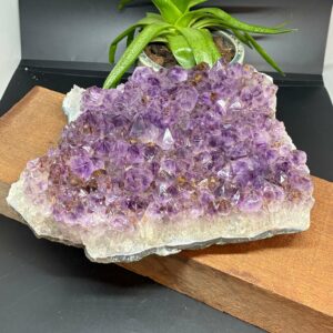 Ametyst AA Kvalitet Klynge Stor