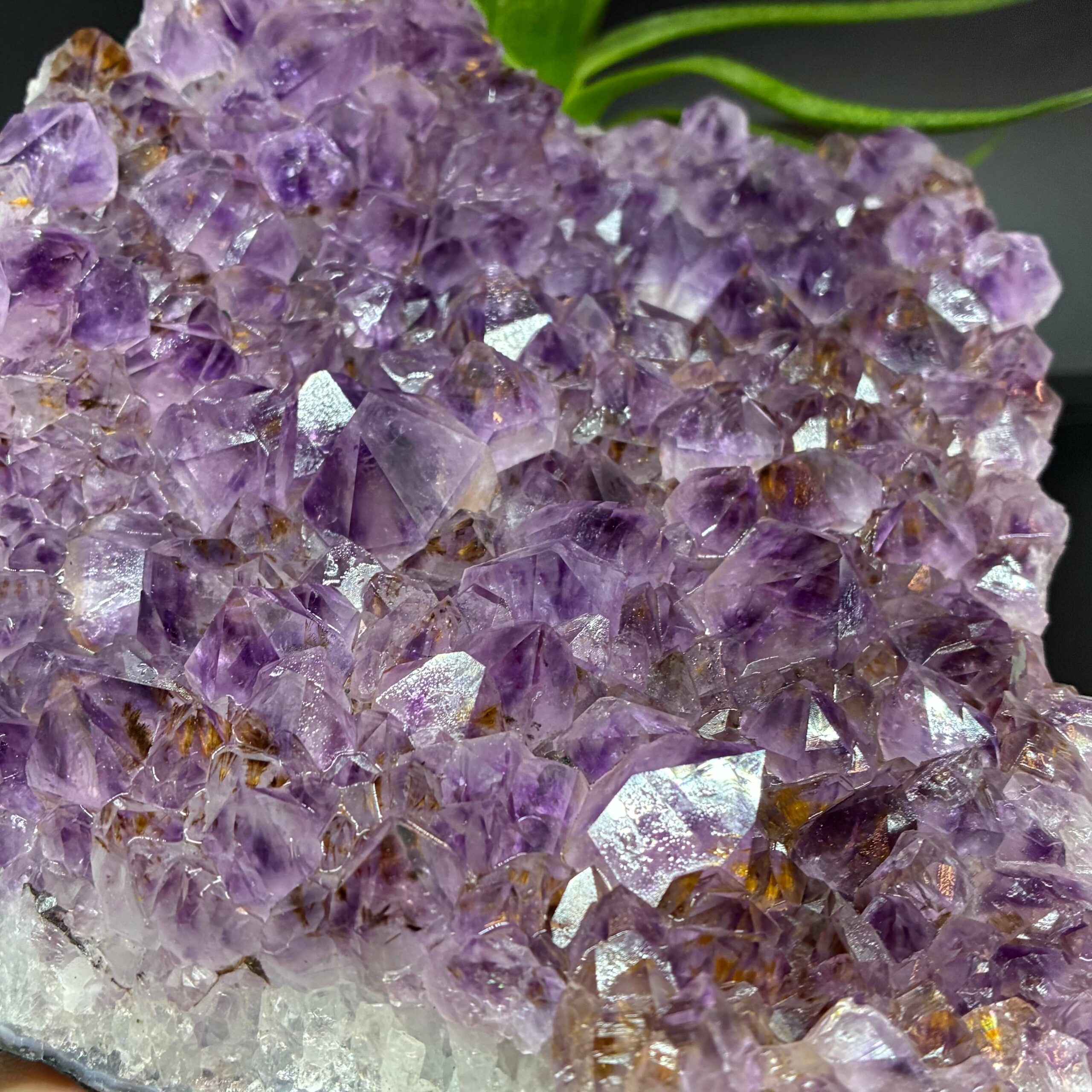 Ametyst AA Kvalitet Klynge Stor