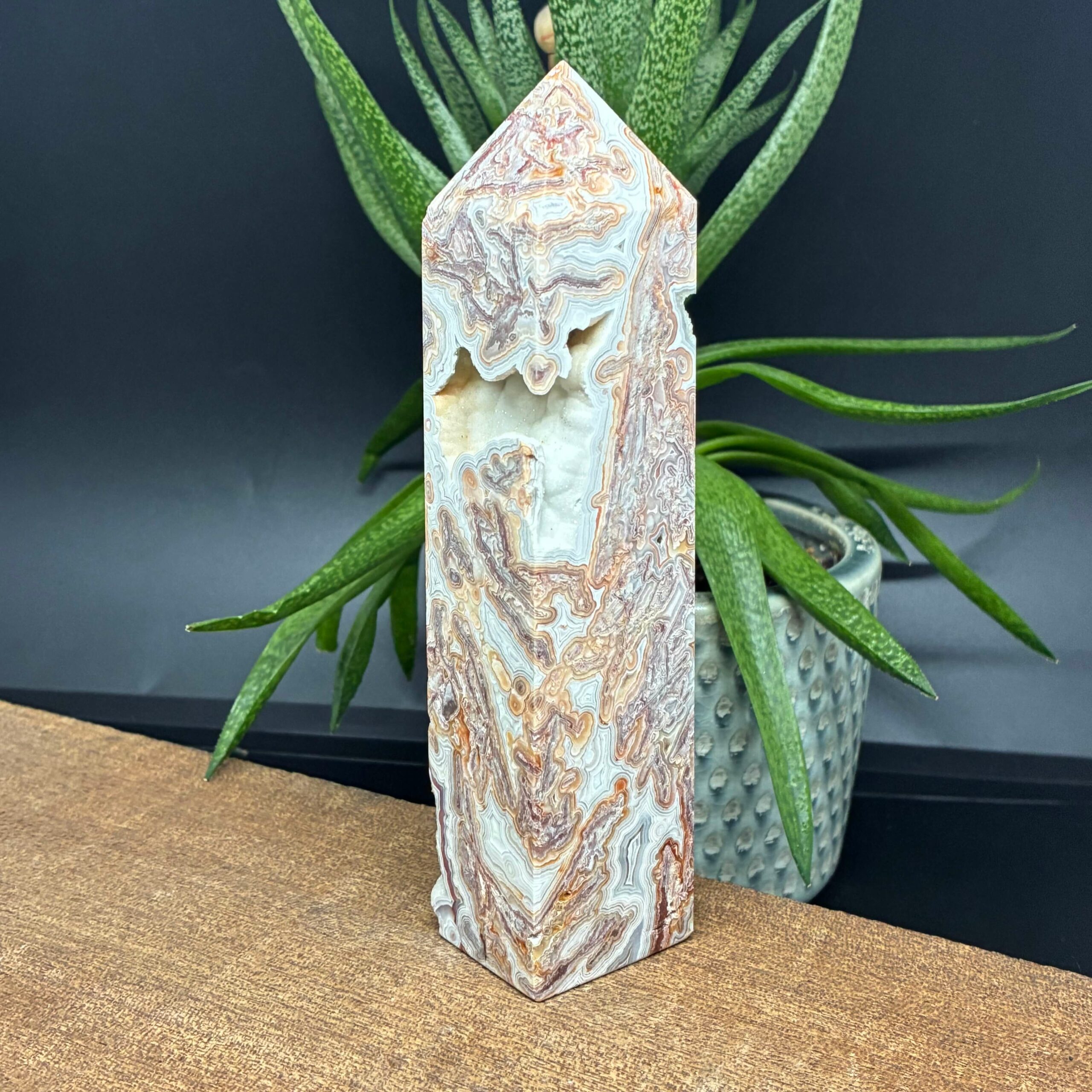 Mexicansk Agat Tårn Stor