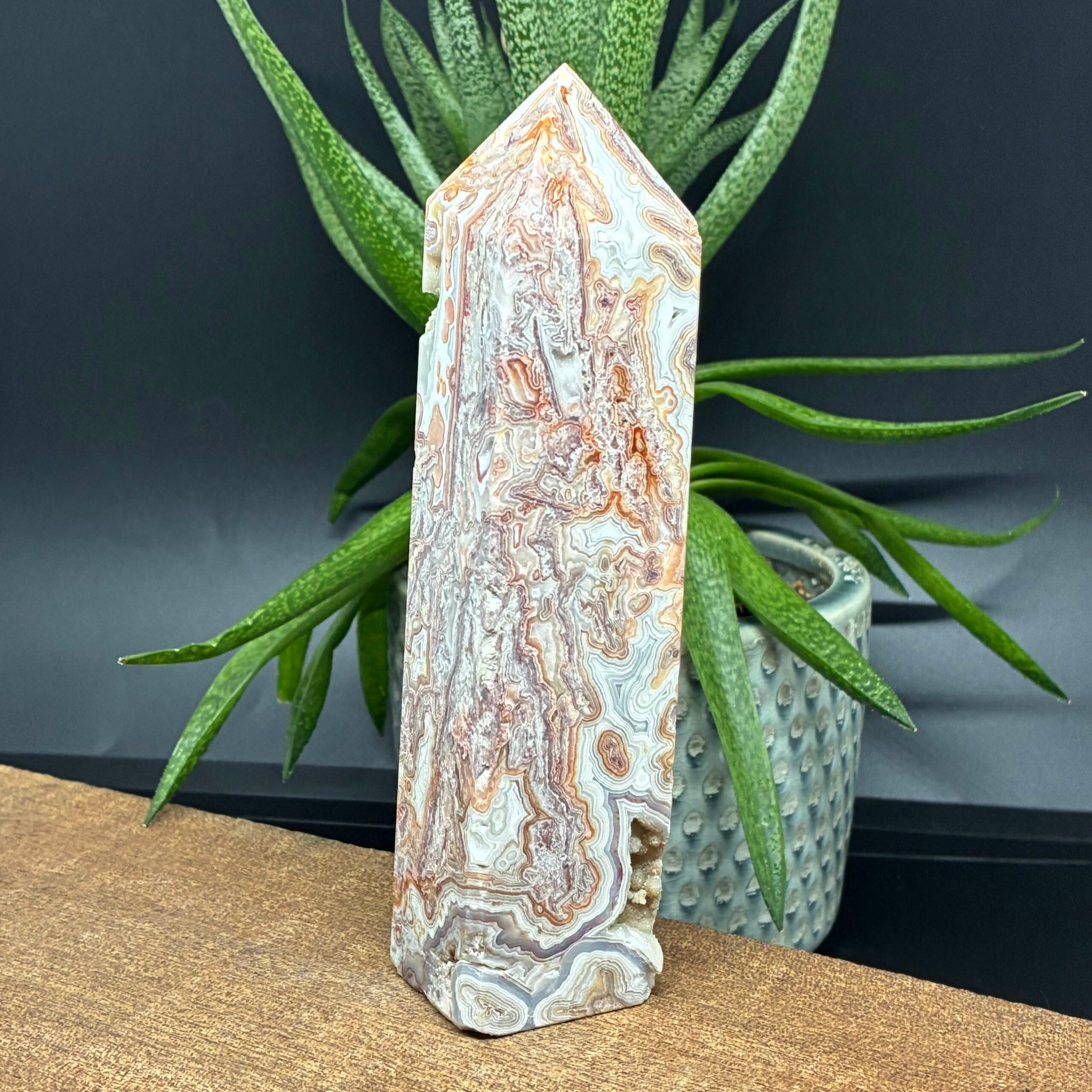 Mexicansk Agat Tårn Stor (2) - Billede 2